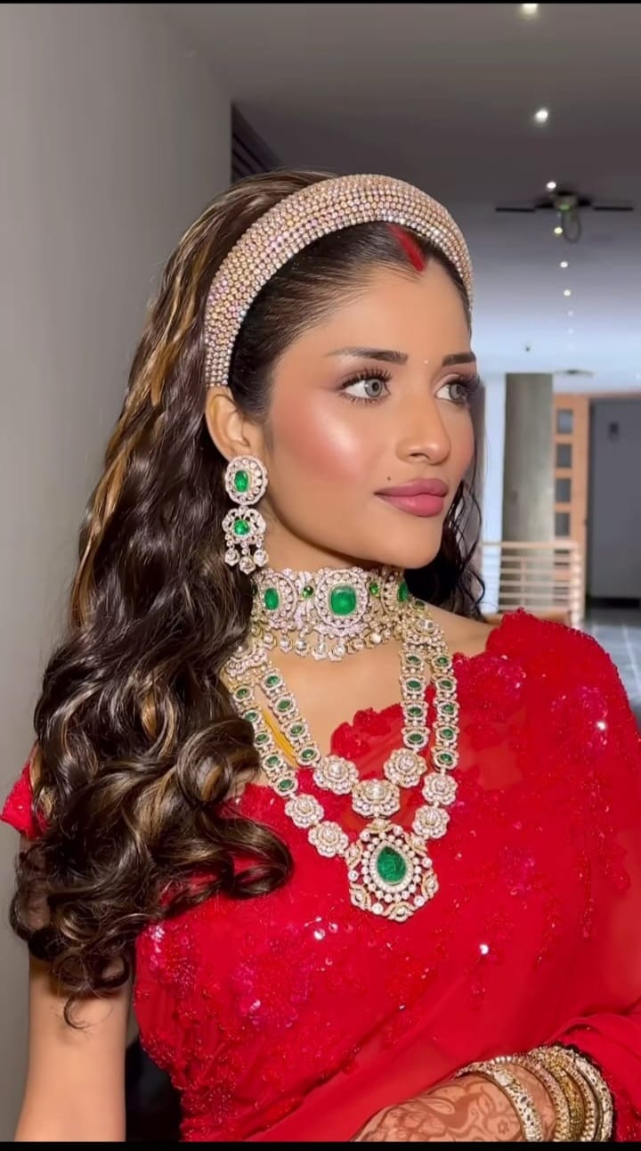Emerald party makeup by DSB Makeovers