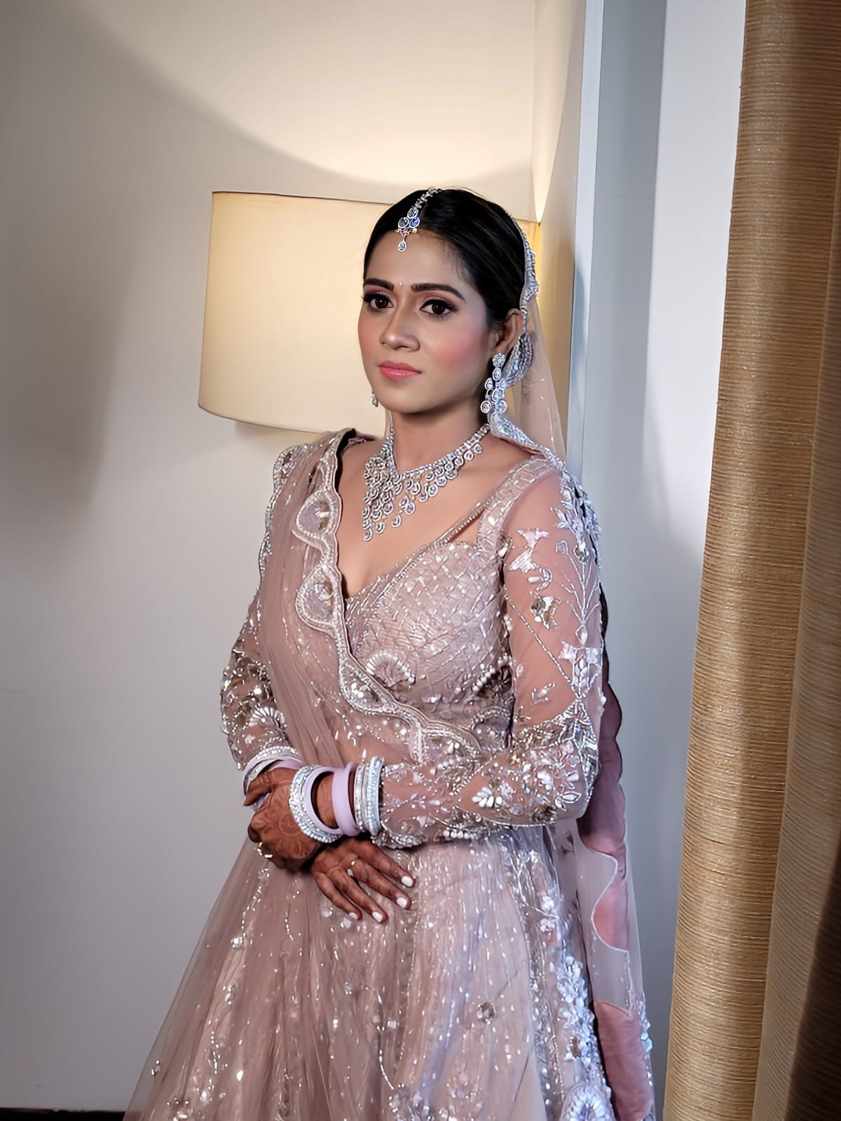 Pearl reception makeup by DSB Makeovers