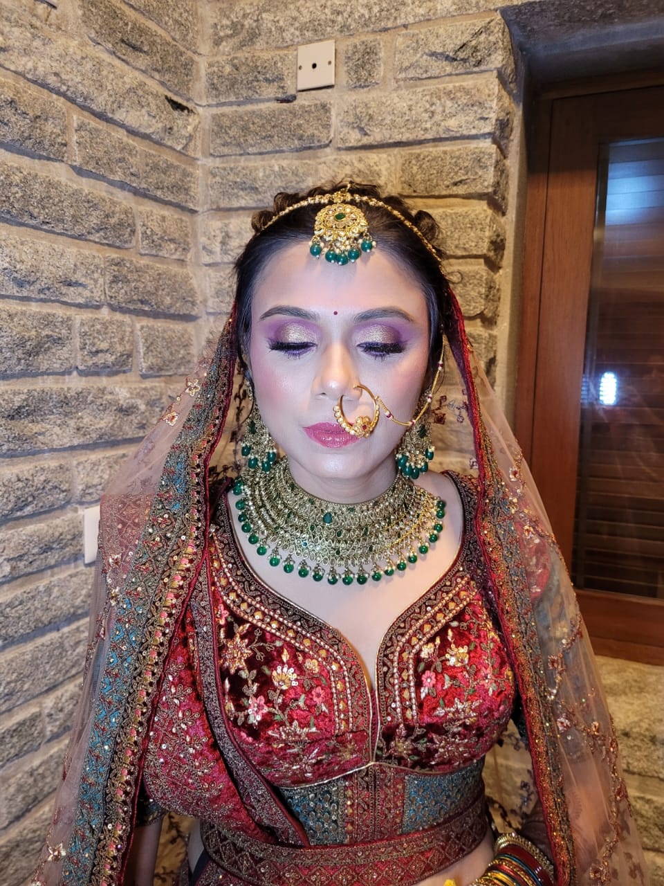 Royal bridal makeup by DSB Makeovers