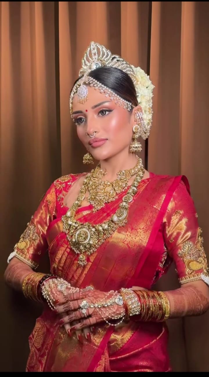 South Indian makeup by DSB Makeovers